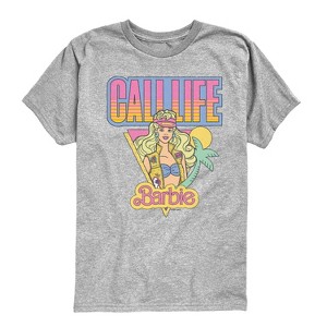 Boys' - Barbie - Cali Summer Short Sleeve Graphic T-Shirt - 1 of 4