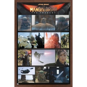 Trends International Star Wars: The Mandalorian Season 2 - Chapter 14 Grid Framed Wall Poster Prints - 1 of 4