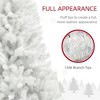 Aghana Digitals 7.5ft White Artificial Christmas Tree - 1346 Flame Retardant Branch Tips, Quick - 4 of 4
