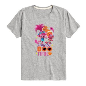 Boys' - Trolls - Simply Bootiful Poppy Short Sleeve Graphic T-Shirt - 1 of 4