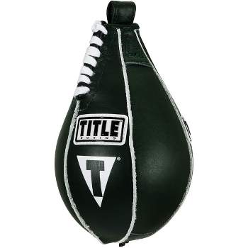 Title Boxing Leather Speed Bag