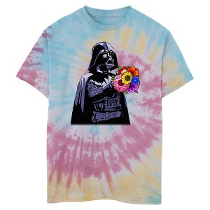 Boy's Star Wars: A New Hope Darth Vader Bouquet T-Shirt - 1 of 4