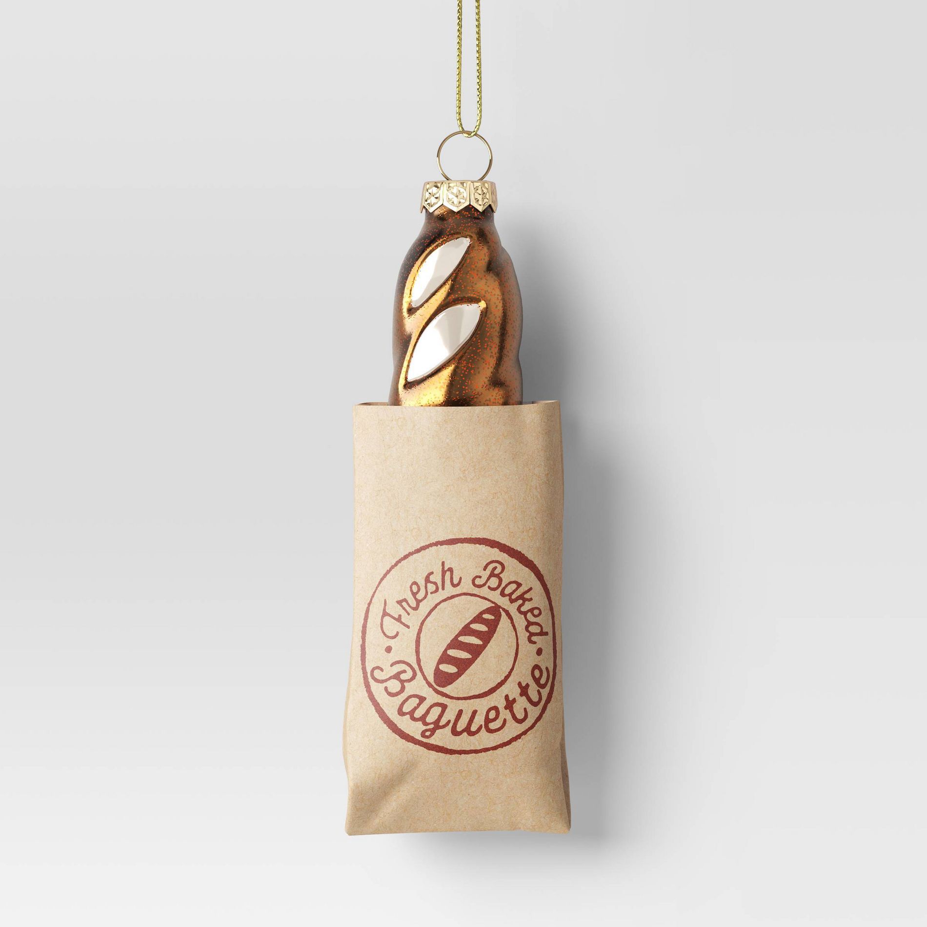 Christmas Glass Baguette Ornament - Wondershop™