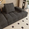 CAVINAS Convertible Sleeper Sofa Bed with Cylindrical Pillow,Corduroy Folding Mattress Couch with Fixed-Shape Frame,Floor Sofa for Living Room - 4 of 4