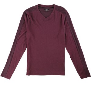 Alfani Mens Textured LS Basic T-Shirt - 1 of 1