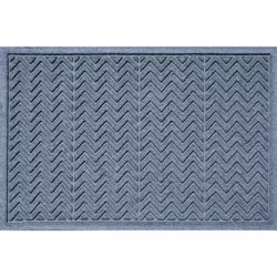 2'x3' Aqua Shield Chevron Indoor/Outdoor Doormat - Bungalow Flooring