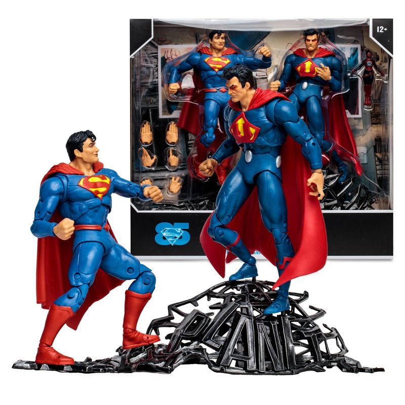 McFarlane Toys DC Comics Superman vs Superman of Earth-3 Action Figure Set - 2pk, 1 of 18