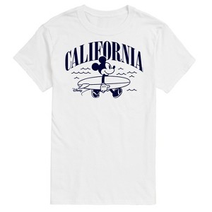 Men's - Disney - California Mickey Short Sleeve Graphic T-Shirt - 1 of 4