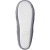 Roxoni Women's Plush Terry Cotton & Velour Ballerina Slippers – 2-Pack of Cozy Indoor Footwear - 4 of 4
