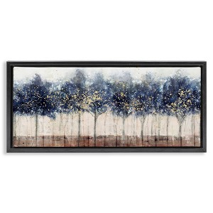 Stupell Industries Trees with Modern Splash, 25" x 11" - 1 of 4