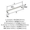 Amerock Collet Pull for Cabinets, Drawers, and Furniture - 3 of 4