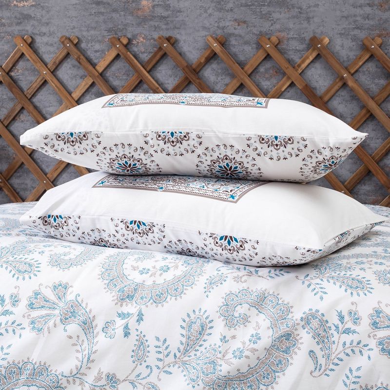 Sussexhome Modeline Collection High Quality Cotton Set, 1 Duvet Cover, 1 Fitted Sheet and 2 Pillowcases, 3 of 8