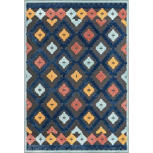 Unique Loom    Belize Outdoor Sarstoon Area Rug - 1 of 4