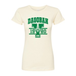 Women's - Star Wars - Yoda Dagobah 1980 Fitted Graphic T-Shirt - 1 of 3