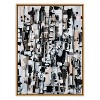 Kate & Laurel All Things Decor 31.5"x41.5" Sylvie Snowfall in Seattle by Leah Nadeau - 2 of 4