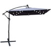 PAGED Square Patio Umbrella Modern Market Umbrella with 8 Steel Ribs, Crank and Cross Base for Garden and Poolside - 4 of 4