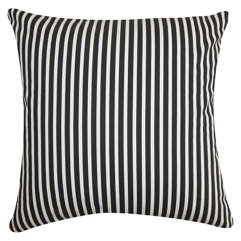 Black and white woven pillow new arrivals