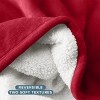 Faux Shearling Fleece Blanket by Bare Home - 3 of 4