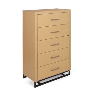 NicBex 48.15"H Modern Metal Handles Dresser for Bedroom with 5 Drawers - 1 of 4