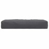 vidaXL Pallet Cushion Melange Anthracite 23.6"x23.6"x3.9" Fabric - 4 of 4