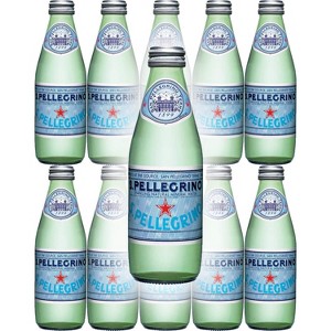 SanPellegrino Sparkling Natural Mineral Water - 8.45 Oz Glass Bottle (Pack of 10) - 1 of 1