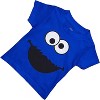 Sesame Street Short Sleeve T-Shirt - Sesame Street Short Sleeve Tee - Elmo & Cookie Monster Big Face Tee(Cookie Monster, 2T) - 3 of 4