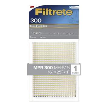 Filtrete 16x25x1 Basic Dust and Lint Air Filter 300 MPR