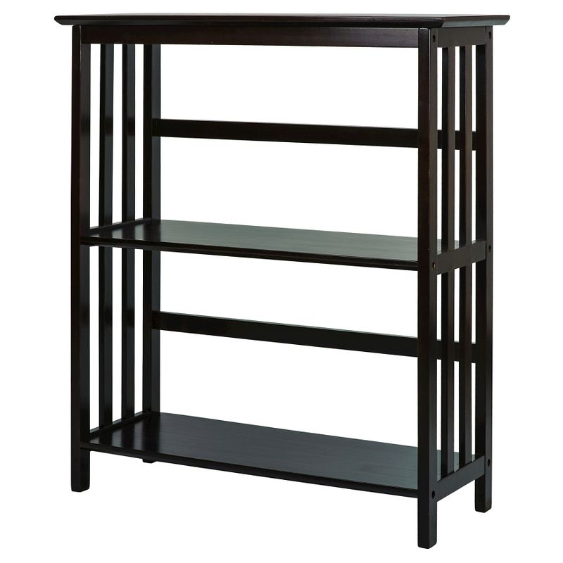 33.5" 3 Tier Mission Style Shelf, 1 of 7