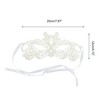 Unique Bargains Lace Half Face Party Mask 1 Pc - 2 of 4