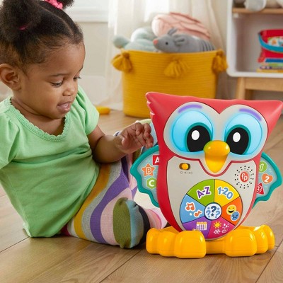 Fisher-Price Linkimals Light Up &#38; Learn Owl Interactive Musical Learning Toy