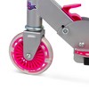 Ozbozz: Flashing Scooter - Unicorn Sparkles - Light-Up Wheels & Deck - 3 of 4