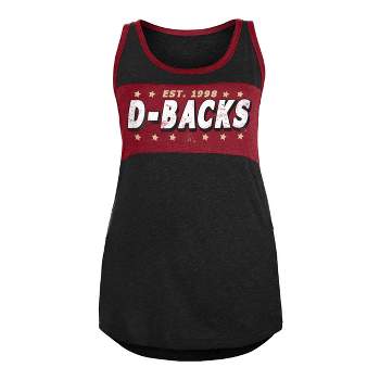 Women's Red Arizona Diamondbacks Wild Pitch V-Neck T-Shirt