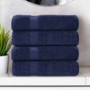 Quick-Drying Cotton Towel Set by Blue Nile Mills - 2 of 4