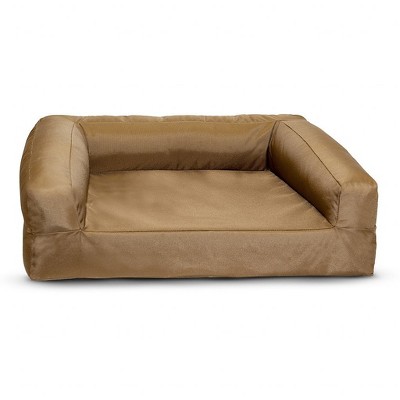 extra large bolster dog bed