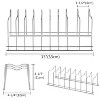 LunaLulinlk Pot Lid Organizer Pot Lid Rack Holder Suitable for Bakeware Dish Plate, Cutting Boards, Pots & Pans, Serving Trays - 2 of 4
