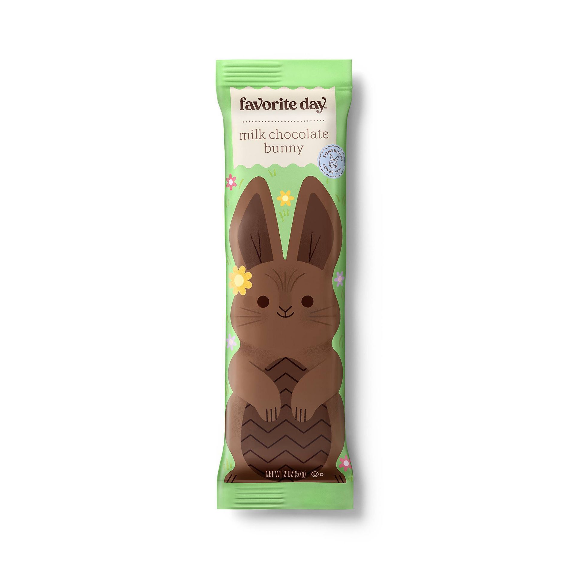 Spring Easter Milk Chocolate Bunny - 2oz - Favorite Day™