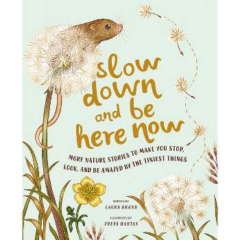Slow Down and Be Here Now - by  Laura Brand (Hardcover)