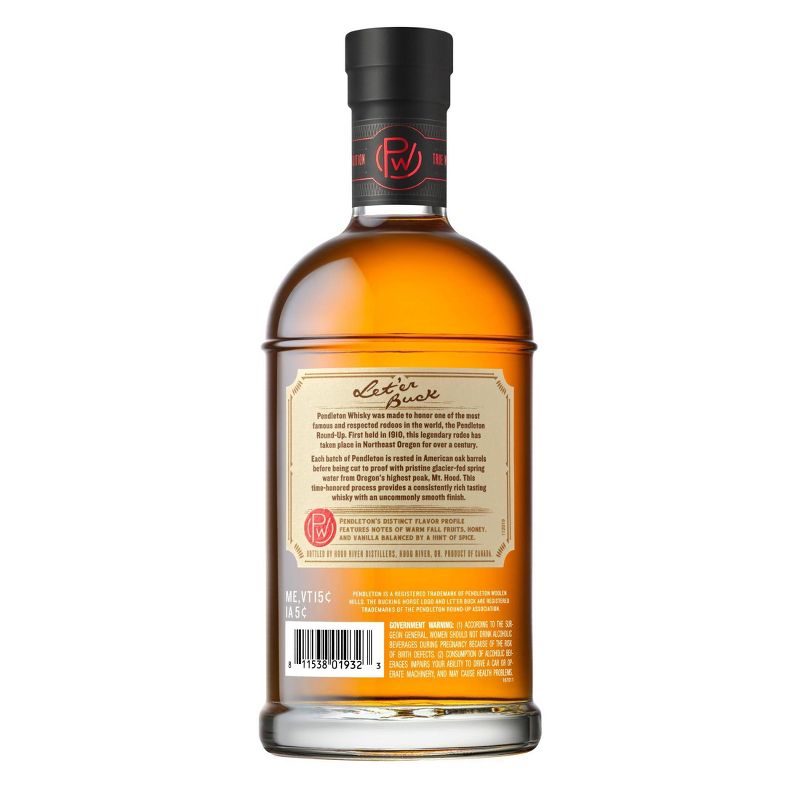 Pendelton Canadian Whisky - 750ml Bottle, 2 of 10