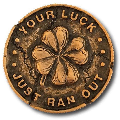 Nerd Block Leprechaun Gold Coin Collector Pin Target