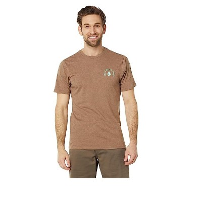 Volcom Mens Cocoa Heather Graphic T-Shirt