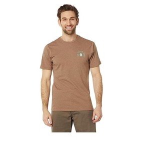 Volcom Mens Cocoa Heather Graphic T-Shirt - 1 of 1