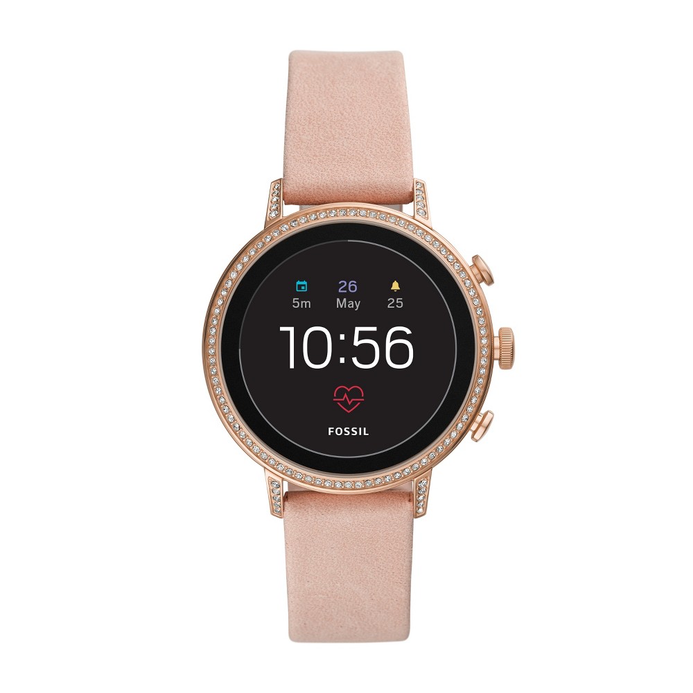 Fossil Gen 4 Smartwatch - Venture HR 40mm Blush Leather was $275.0 now $129.0 (53.0% off)