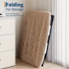 homfan Saucer Chair, Plush Comfy Seat with Non-Slip Base for Teens & Adults, XL Foldable Lounge Chair for Bedroom/Dorm, Accent Chair - 4 of 4