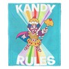 Hasbro Candyland Kandy Rules Silk Touch Throw Blanket - 3 of 4