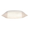 22"  Striped Cotton Throw Pillow - 4 of 4