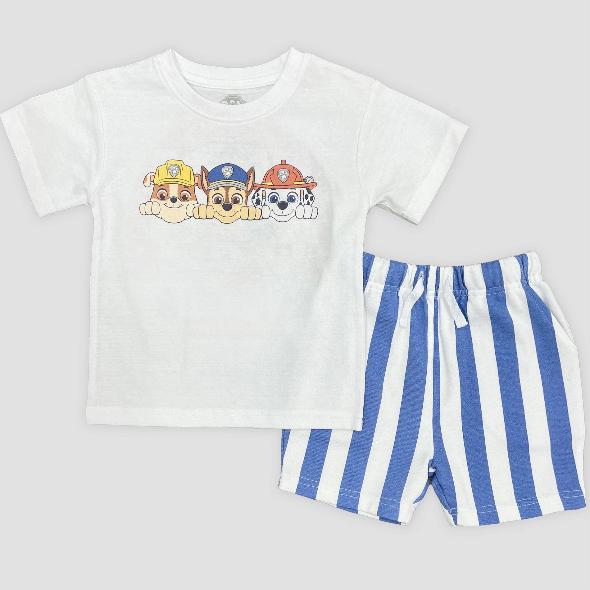 Toddler Boys' 2pc Paw Patrol T-Shirt & Shorts Set - Blue