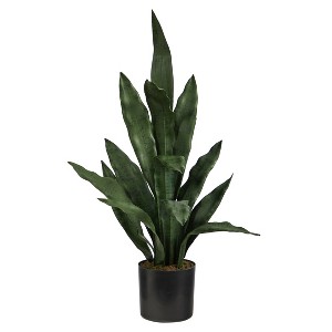 Nearly Natural 2-ft Sansevieria Artificial Plant - 1 of 4