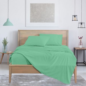 Copper Zone 4 Piece Soft Deep Pocket Cooling Viscose-Blend Luxury Linens Sheet Set - 1 of 4