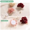 Unique Bargains Artificial Rose Flower Sophisticated Timeless Design Wrist Corsage Set - 2 of 4