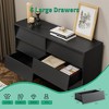 Lyngins Bedroom Dresser with 4/6 Bevel Design Drawers,Chest of Drawers for Living Room,Entry and Hallway - 4 of 4